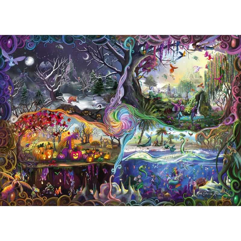 Rose Cat Khan: Portal of the Four Realms (1000pc)
