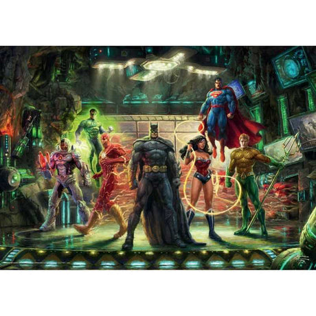 Thomas Kinkade: The Justice League (1000pc)