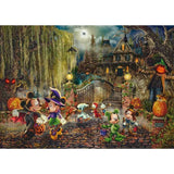 Thomas Kinkade: Disney Mickey & Minnie Halloween Fun (1000pc)