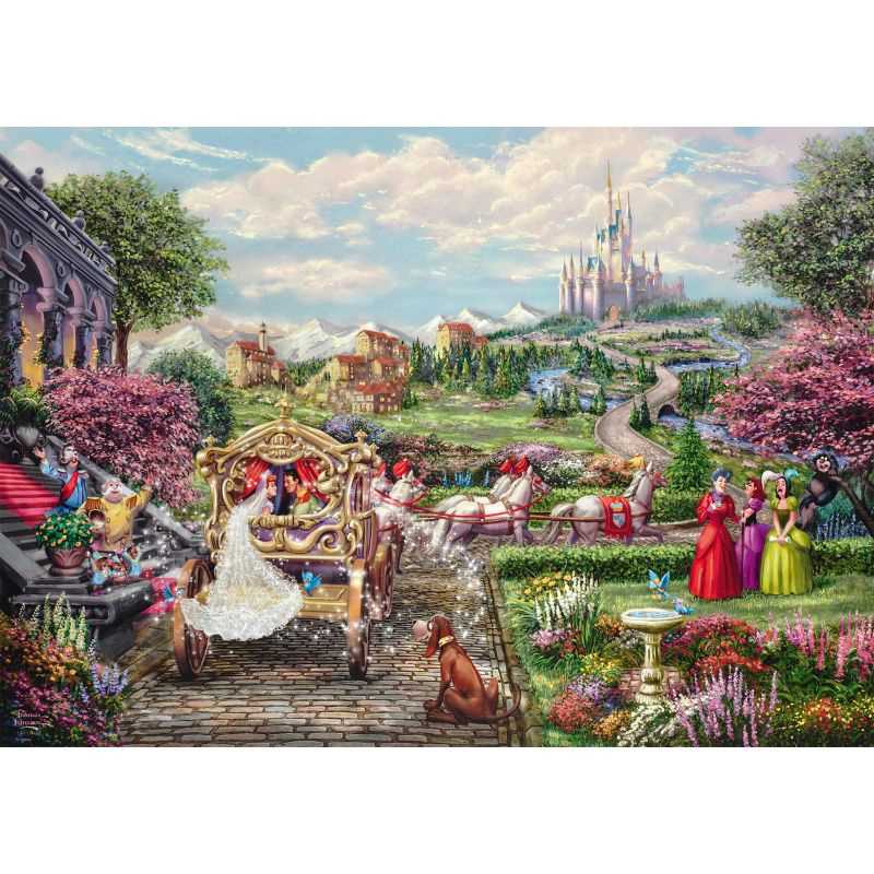Thomas Kinkade: Disney Cinderella - Happily Ever After (1000pc)