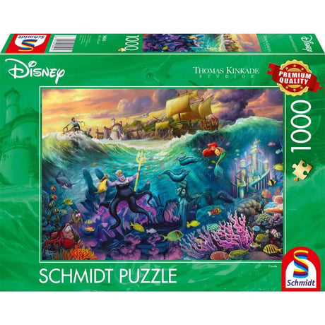 Thomas Kinkade: Disney The Little Mermaid - Ursula (1000pc)