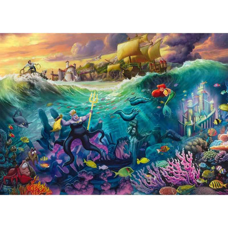 Thomas Kinkade: Disney The Little Mermaid - Ursula (1000pc)