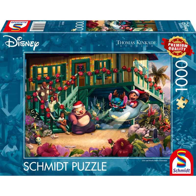Thomas Kinakde: Disney Lilo and Stitch Aloha Christmas (1000pc)