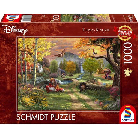 Thomas Kinkade: Disney The Fox and the Hound (1000pc)