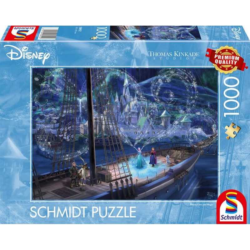Thomas Kinkade: Disney Frozen Love and Magic (1000pc)