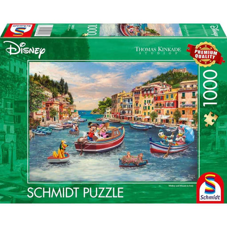 Thomas Kinkade: Disney Mickey and Minnie in Italy (1000pc)
