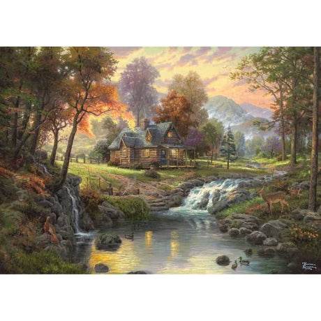 Thomas Kinkade: Mountain Retreat (1000pc)