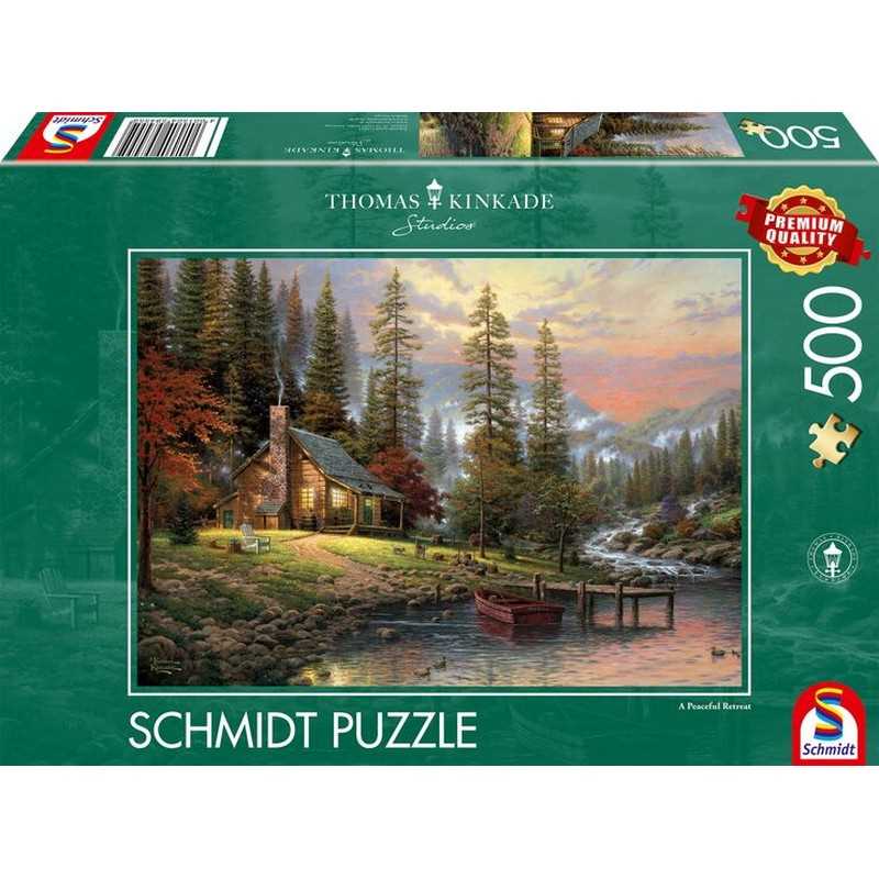 Thomas Kinkade: A Peaceful Retreat (500pc)