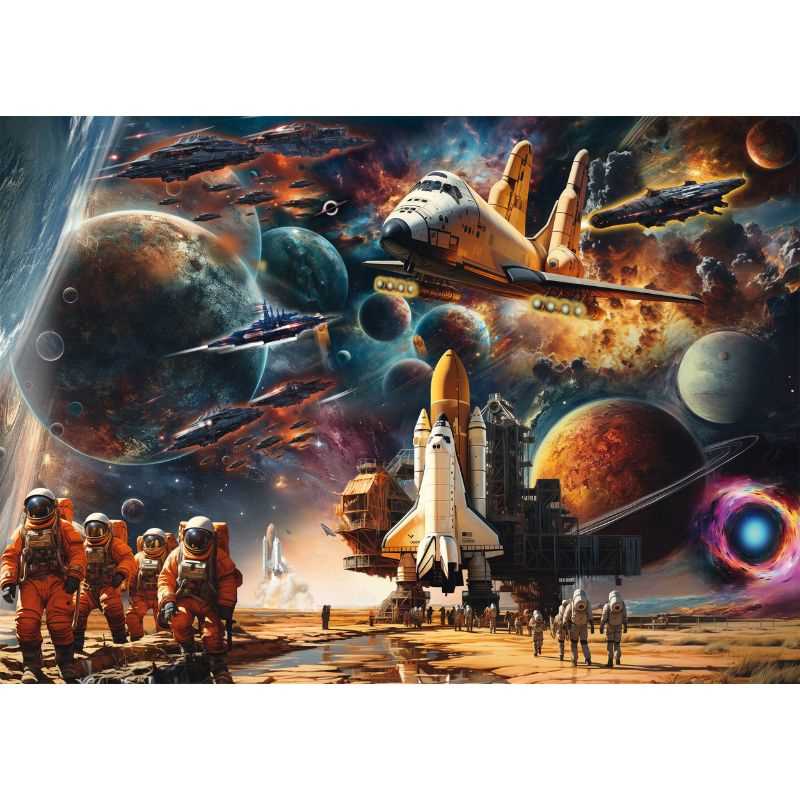 Michele Farella: The Fascination of Space Travel (1000pc)