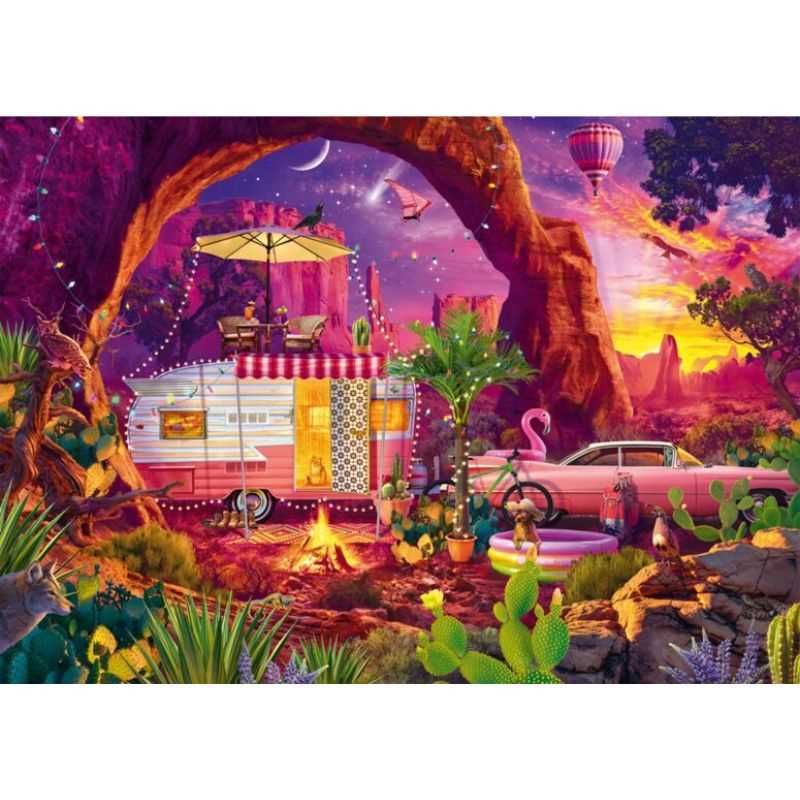 Jeff Haynie: A Desert Camping Paradise (1000pc)