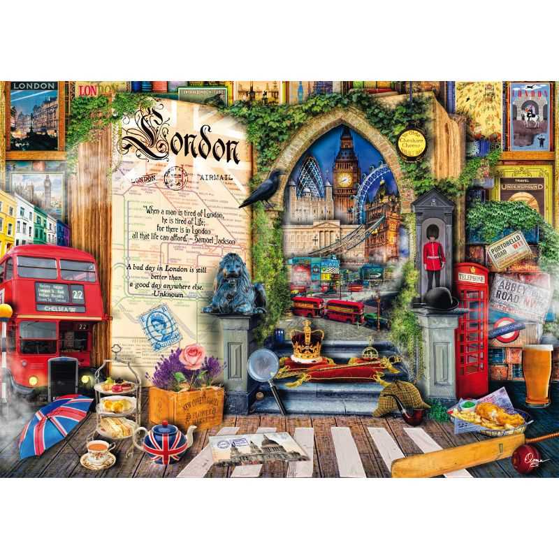 Aimee Stewart: Memories of London (1000pc)
