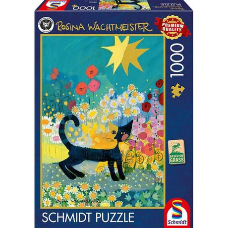 Rosina Wachtmeister: Cat in a Sea of Blossom (1000pc)