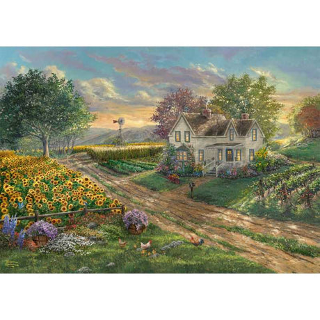Thomas Kinkade: Sunflower Fields (1000pc)