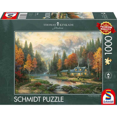 Thomas Kinkade: Evening at Autumn Lake (1000pc)