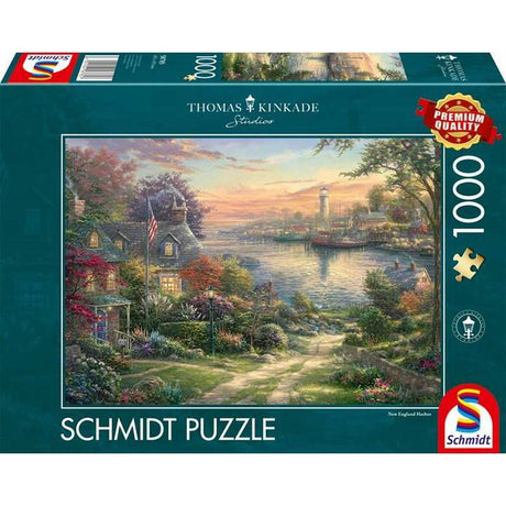 Thomas Kinkade: New England Harbour (1000pc)