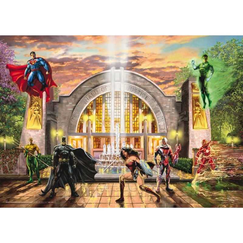 DC: The Hall of Justice (1000pc)