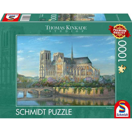 Thomas Kinkade: Notre Dame (1000pc)