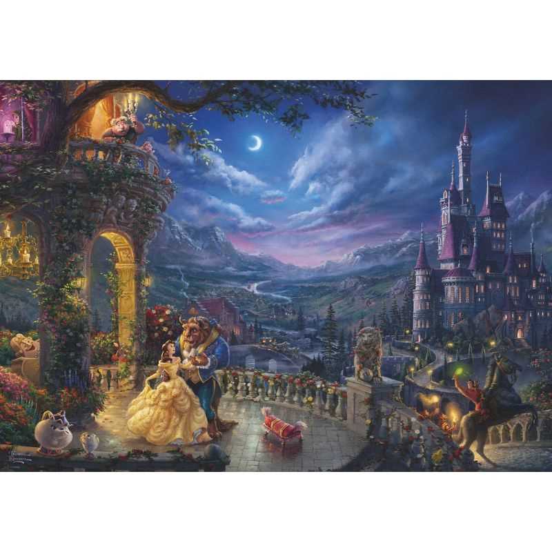 Thomas Kinkade: Disney - The Beauty & the Beast (1000pc)