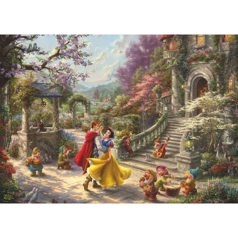 Thomas Kinkade: Disney Snow White - Dancing with the Prince (1000pc)