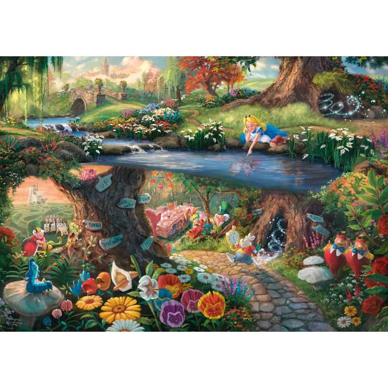 Thomas Kinkade: Disney Alice in Wonderland (1000pc)