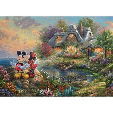 Thomas Kinkade: Disney Mickey & Minnie Sweetheart Cove (1000pc)
