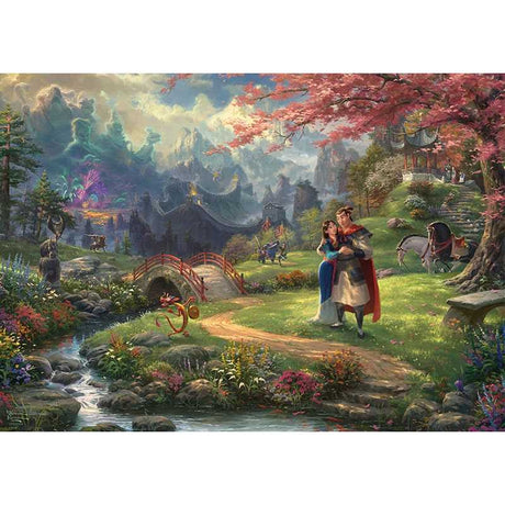 Thomas Kinkade: Disney Mulan Blossoms of Love (1000pc)