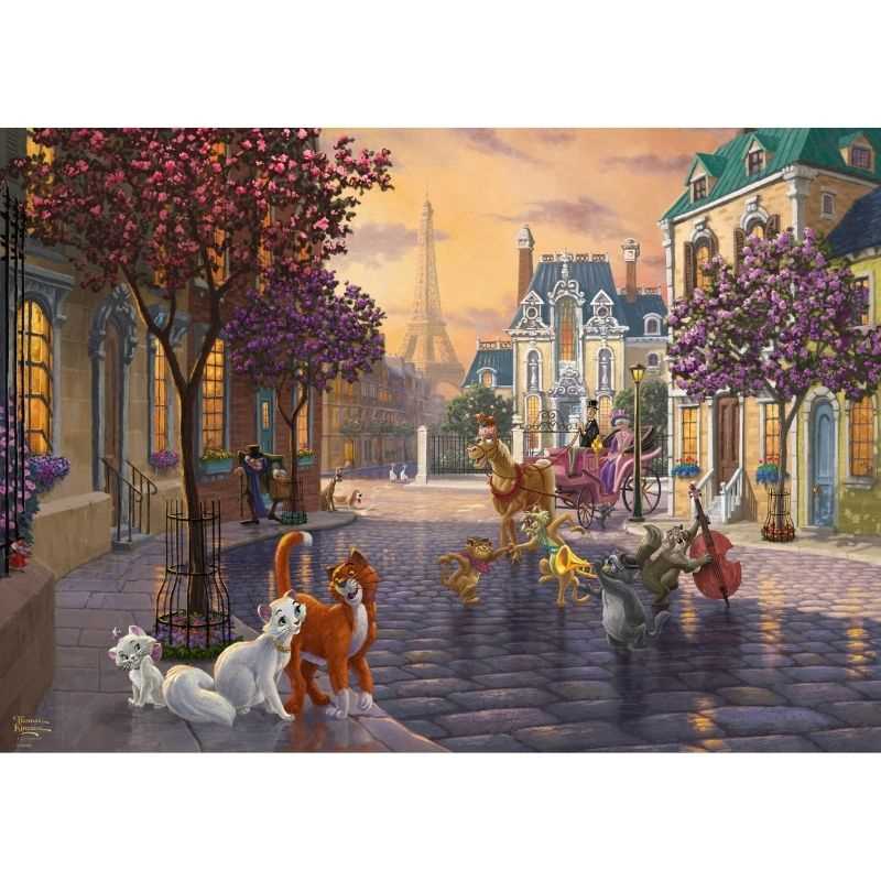 Thomas Kinkade: Disney Aristocats (1000pc)