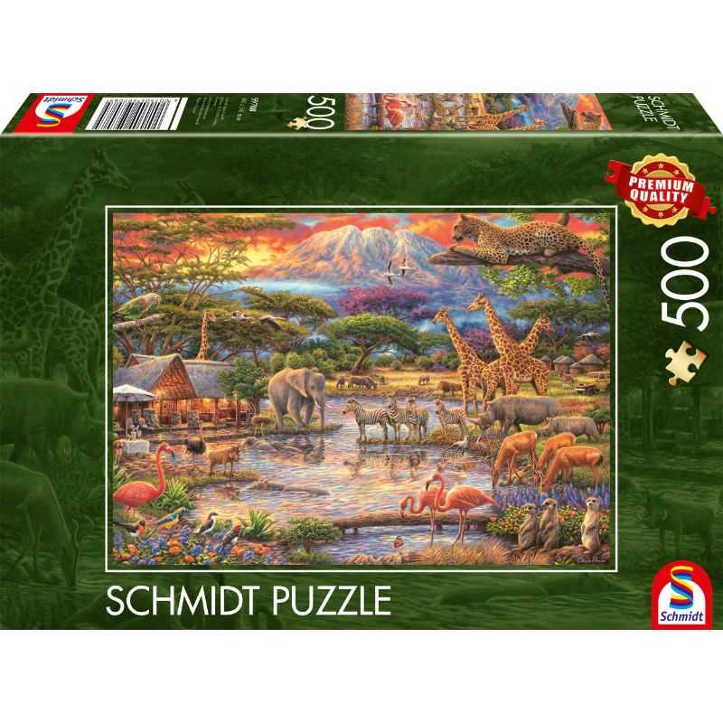 Paradise under Mount Kilimanjaro (500pc)