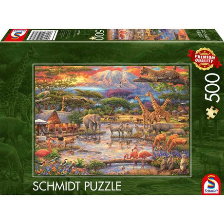Paradise under Mount Kilimanjaro (500pc)