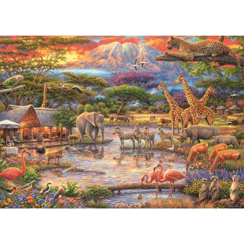 Paradise under Mount Kilimanjaro (500pc)