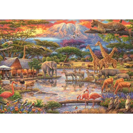 Paradise under Mount Kilimanjaro (500pc)