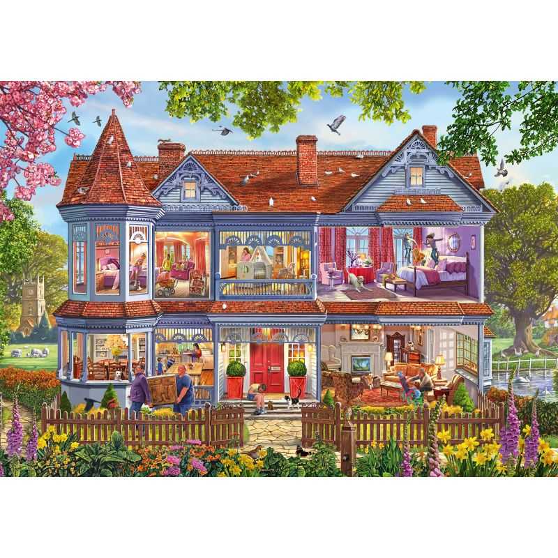 House in Springtime (1000pc)