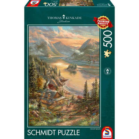 Thomas Kinkade: Lakefront Splendor (500pc)