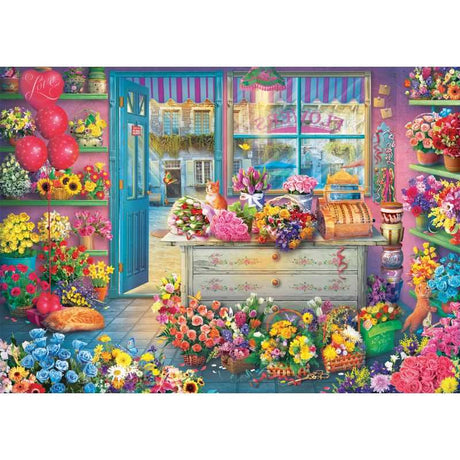Colourful Flower Shop (1000pc)