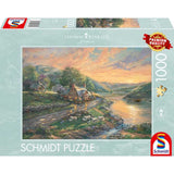 Thomas Kinkade: Daybreak in Emerald Valley (1000pc)