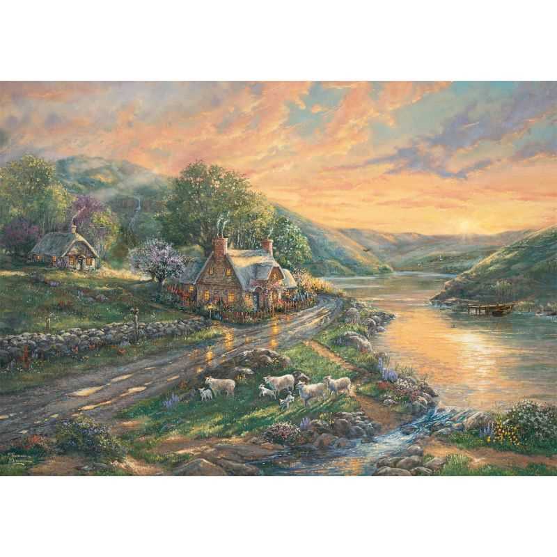 Thomas Kinkade: Daybreak in Emerald Valley (1000pc)
