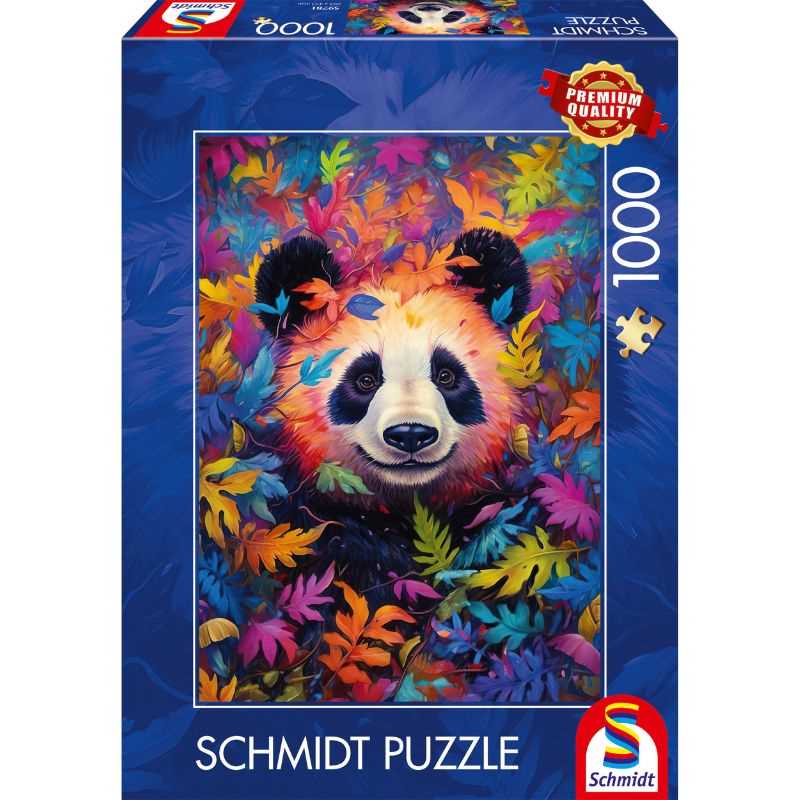 Panda Bear in the Rainbow Forest (1000pc)
