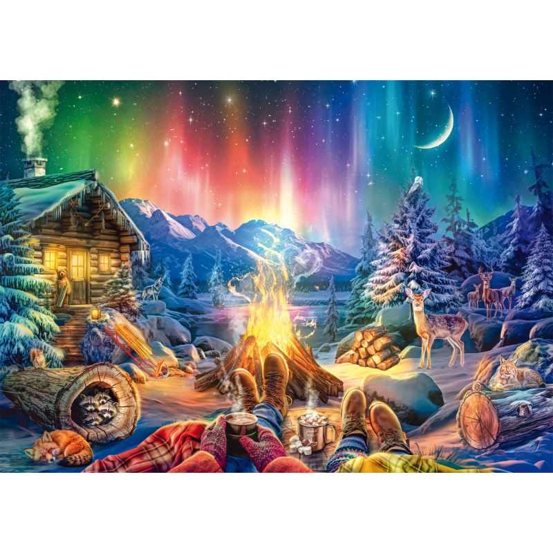 Campfire Romance under the Starry Sky (1000pc)