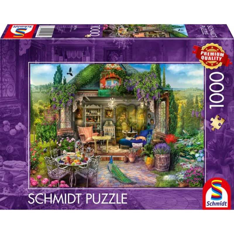A Dream Garden Shed Among the Vineyards (1000pc)