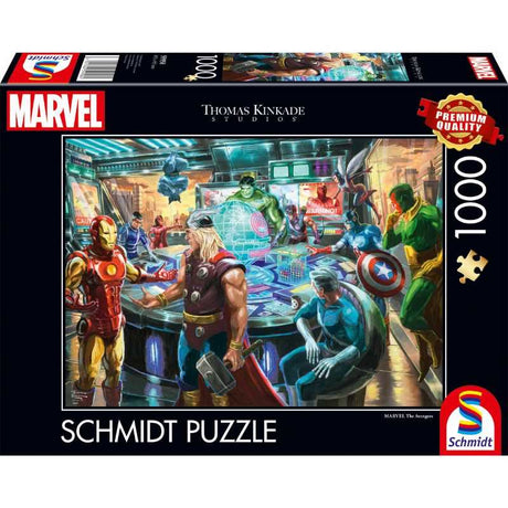 Thomas Kinkade: Marvel The Avengers (1000pc)