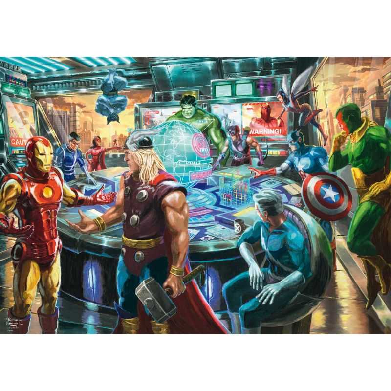 Thomas Kinkade: Marvel The Avengers (1000pc)