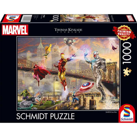 Thomas Kinkade: Marvel Iron Man (1000pc)