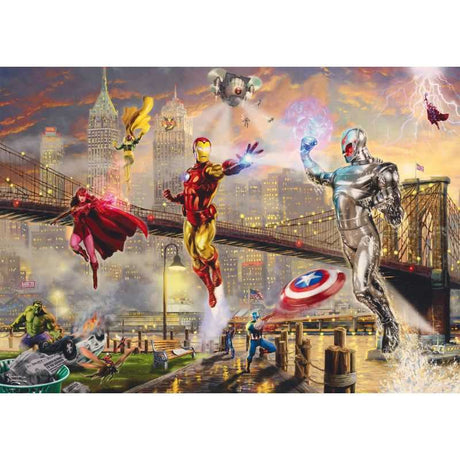 Thomas Kinkade: Marvel Iron Man (1000pc)