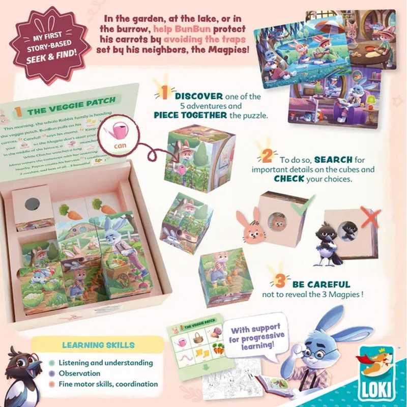 Bunbun's Puzzle Cubes