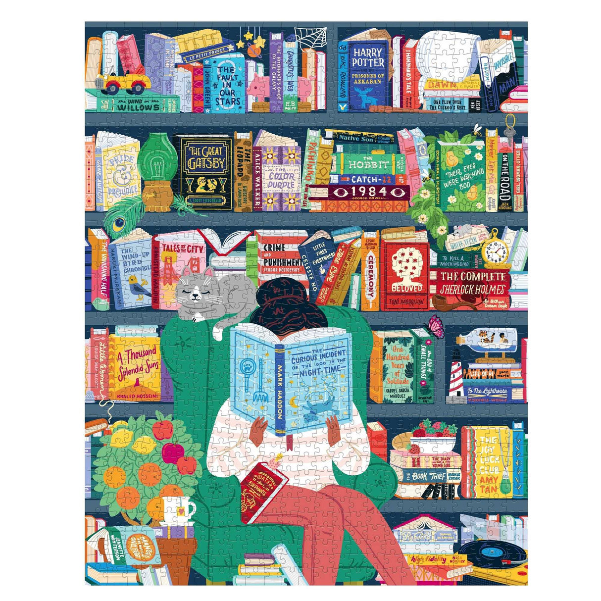 50 Must-Read Books Bucket List (1000pc)