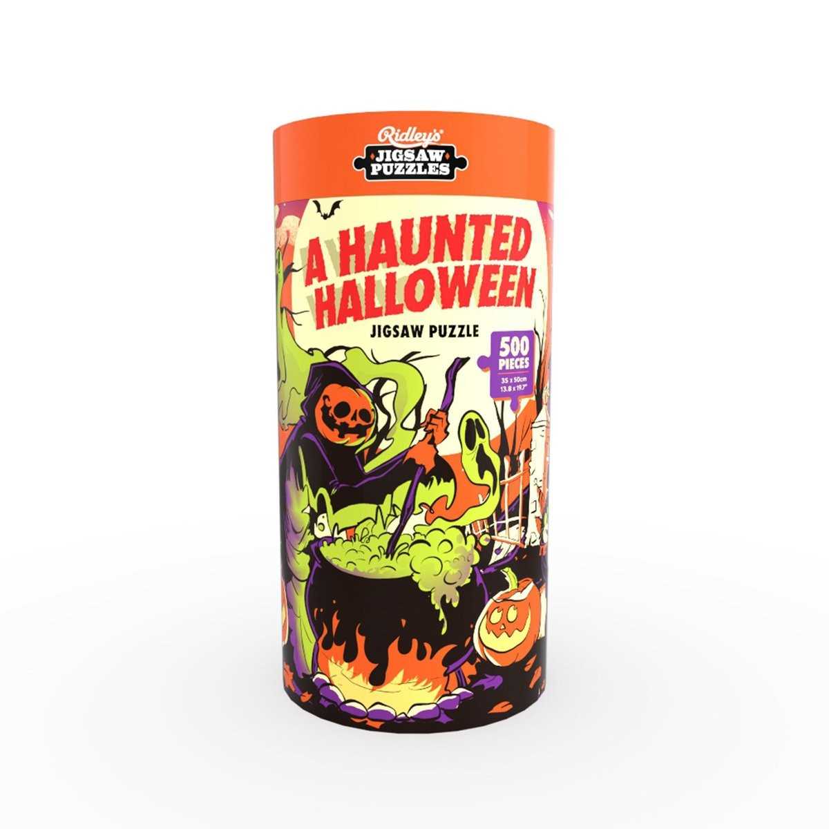 A Haunted Halloween 500-piece Jigsaw Puzzle