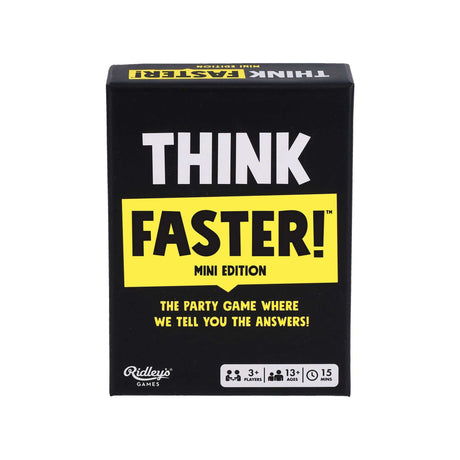 Think Faster (Think Fast Mini Edition)