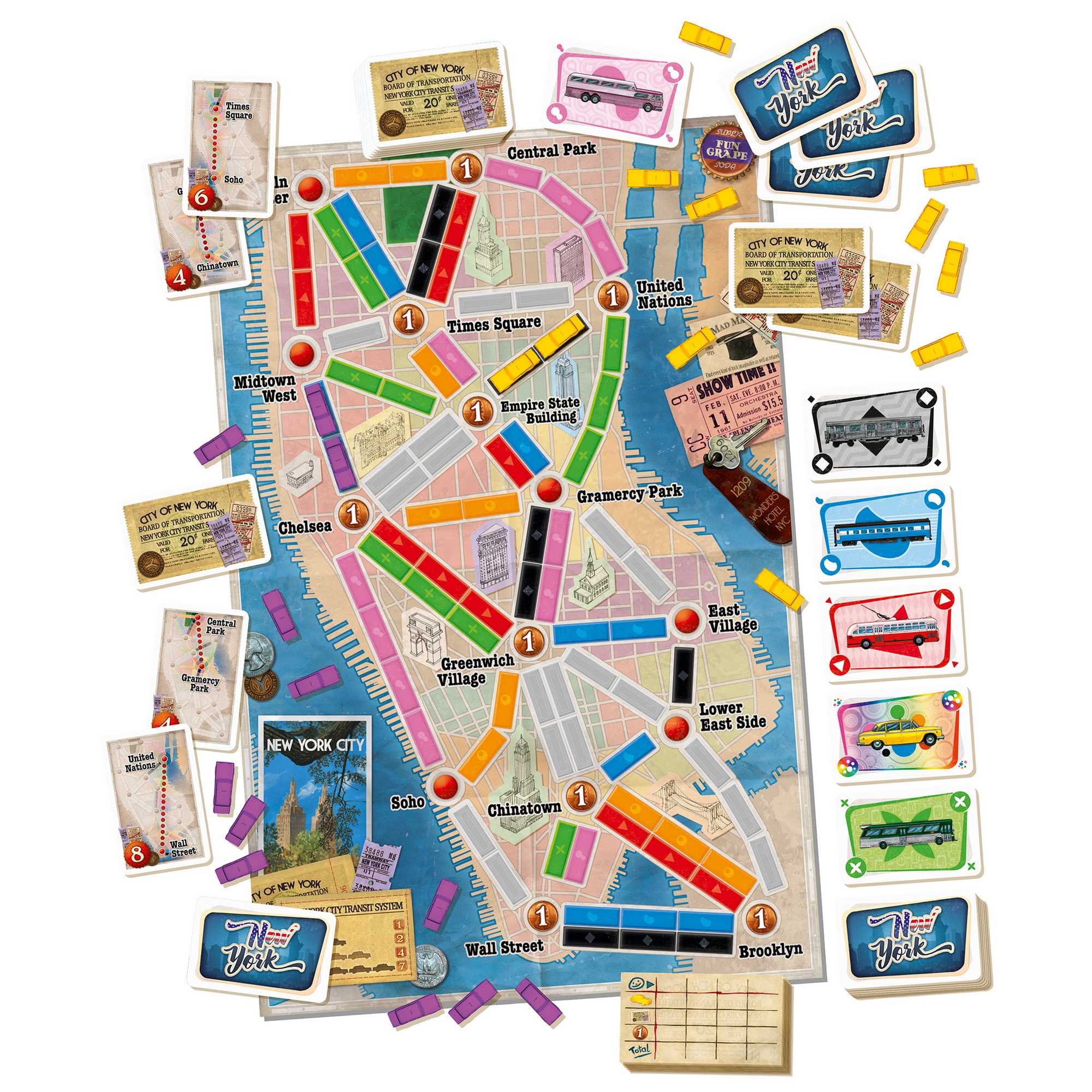 Ticket To Ride: New York – Asmodee UK