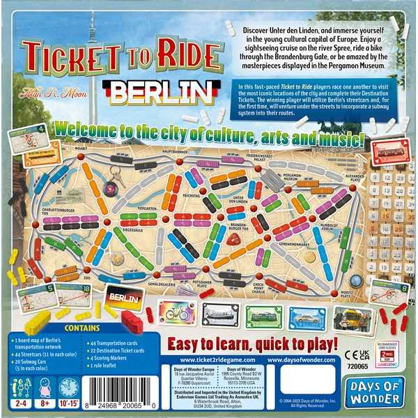 Ticket To Ride: Berlin – Asmodee UK