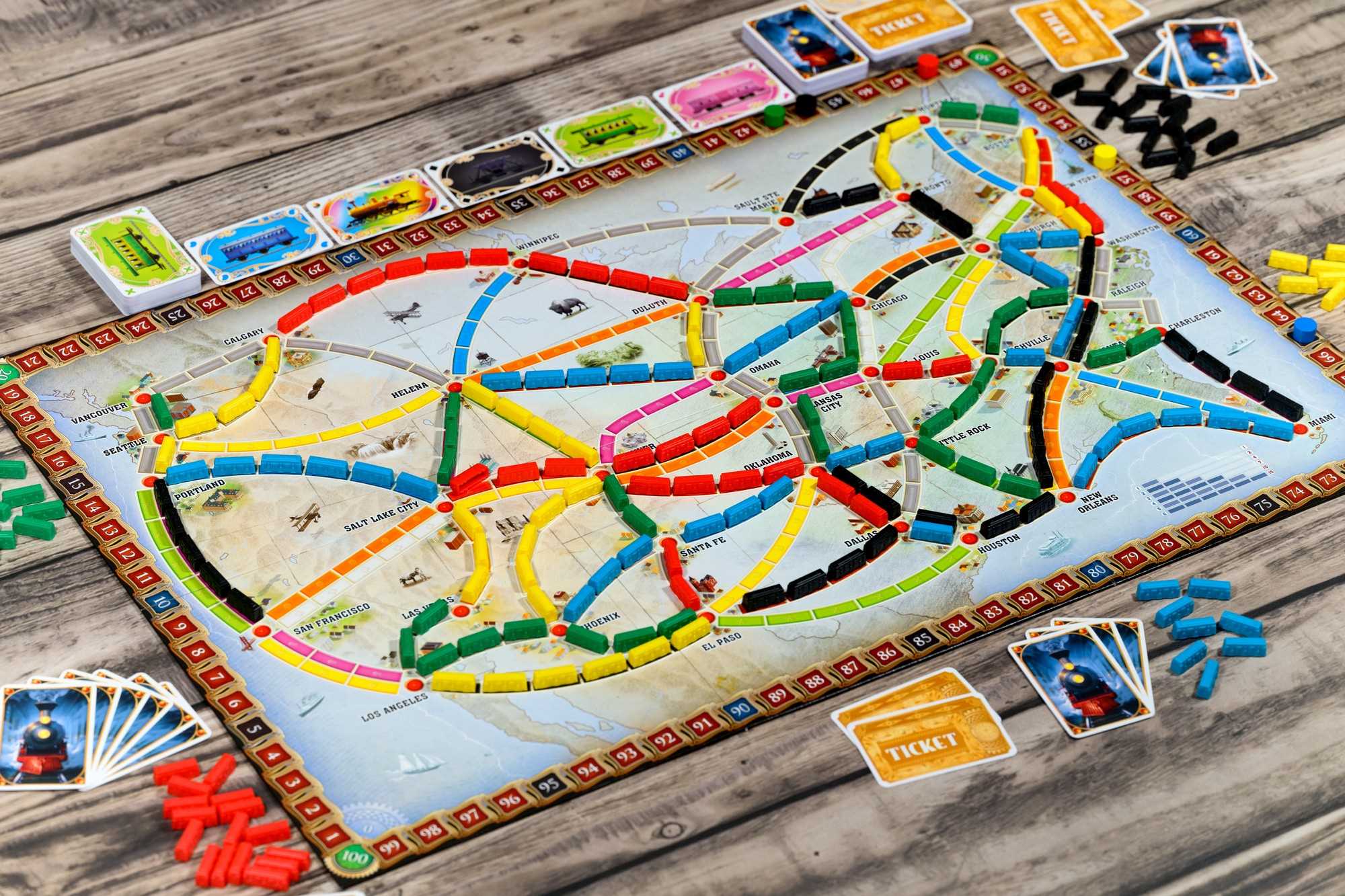 Ticket to Ride 2025 Refresh – Asmodee UK